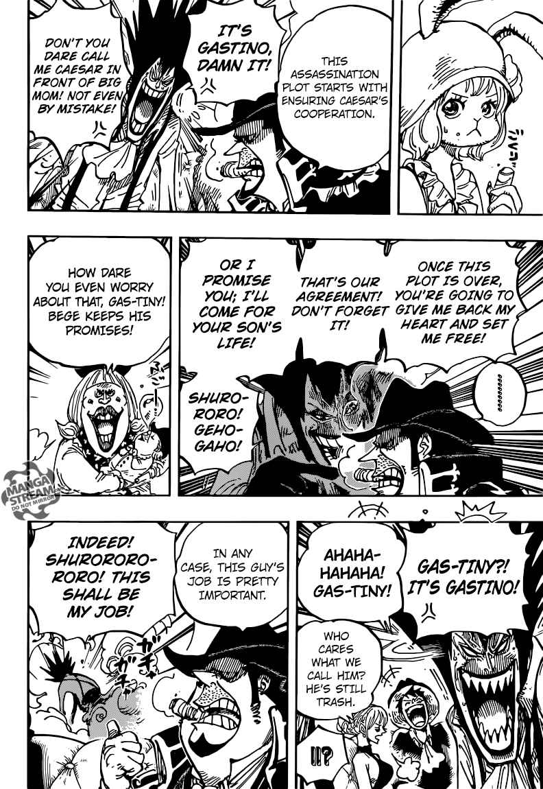 One Piece Chapter 859 page 3 - Chapter 859: Emperor Assassination Plan