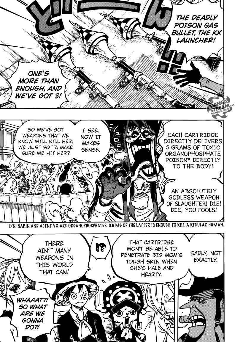 One Piece Chapter 859 page 4 - Chapter 859: Emperor Assassination Plan