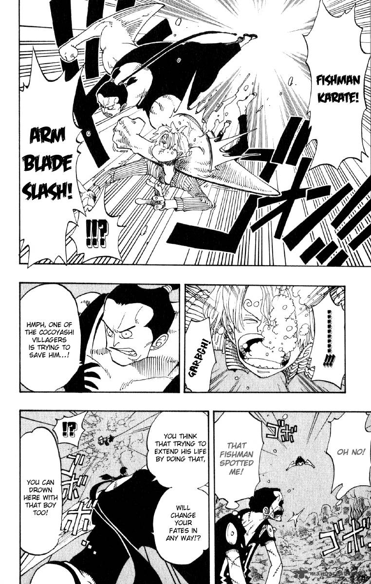 One Piece Chapter 86 page 11 - Chapter 86: Chivalry vs. Fish-Man Karate