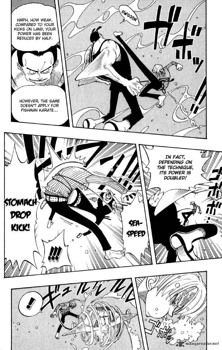 One Piece Chapter 86 page 13 - Chapter 86: Chivalry vs. Fish-Man Karate
