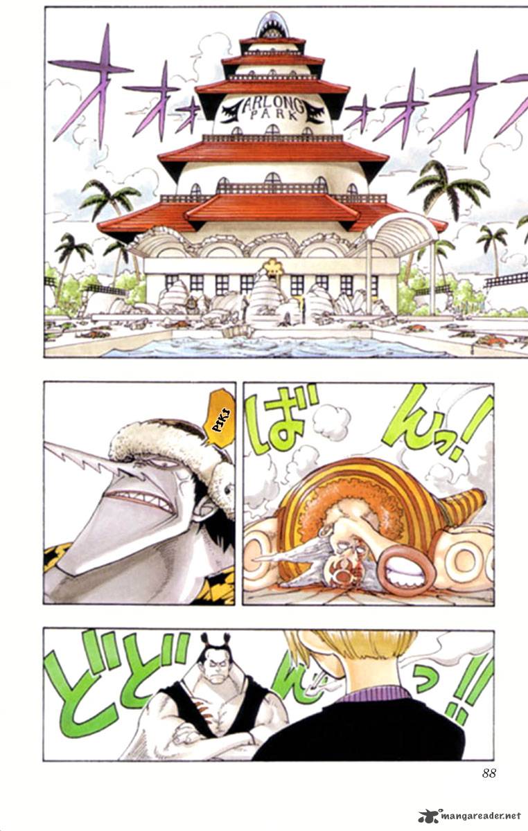 One Piece Chapter 86 page 3 - Chapter 86: Chivalry vs. Fish-Man Karate