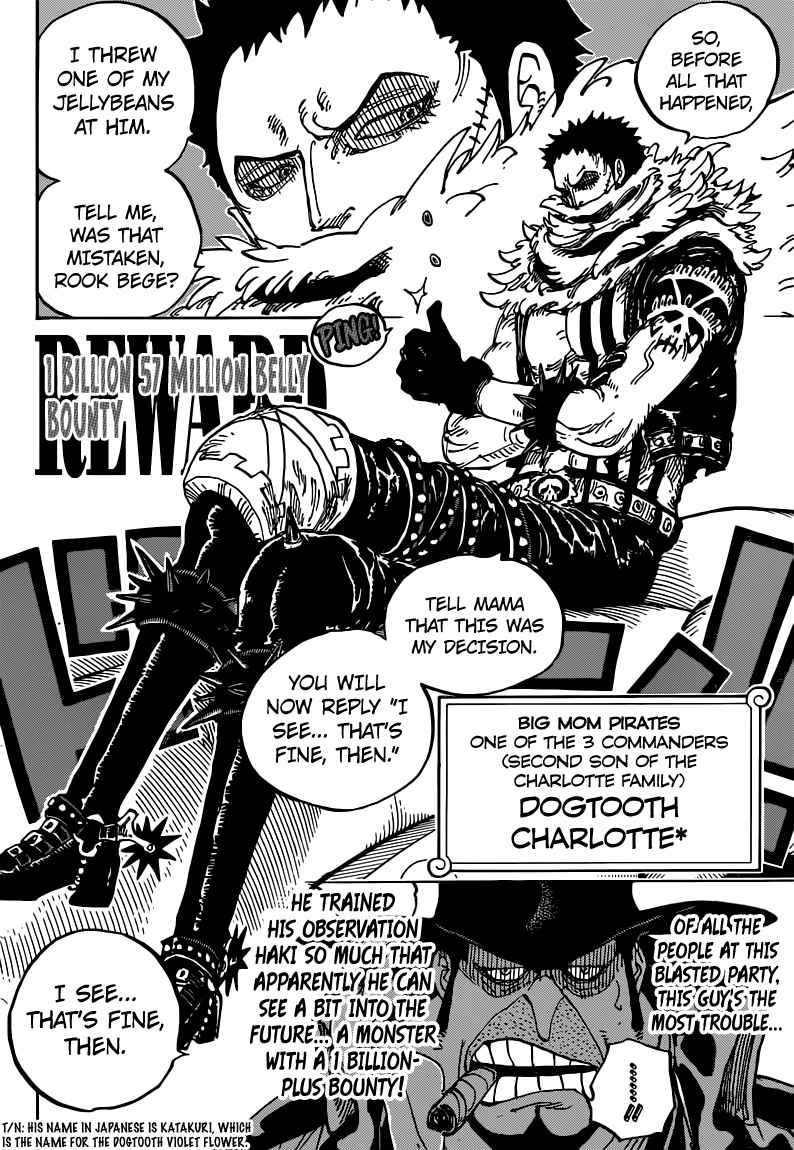 One Piece Chapter 860 page 10 - Chapter 860: 10:00 Opening of the Banquet