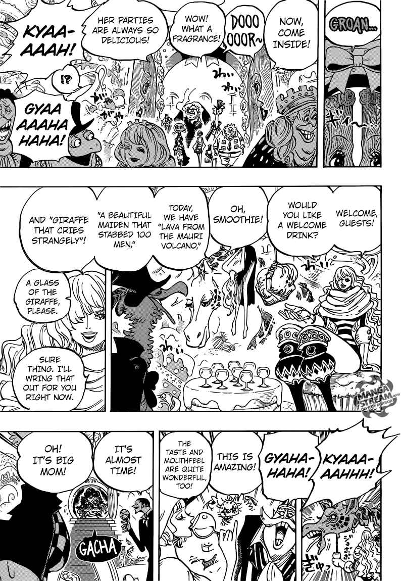 One Piece Chapter 860 page 11 - Chapter 860: 10:00 Opening of the Banquet