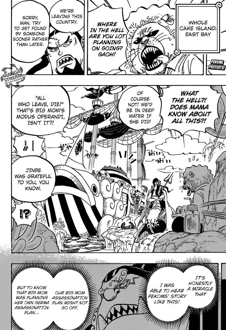 One Piece Chapter 860 page 2 - Chapter 860: 10:00 Opening of the Banquet