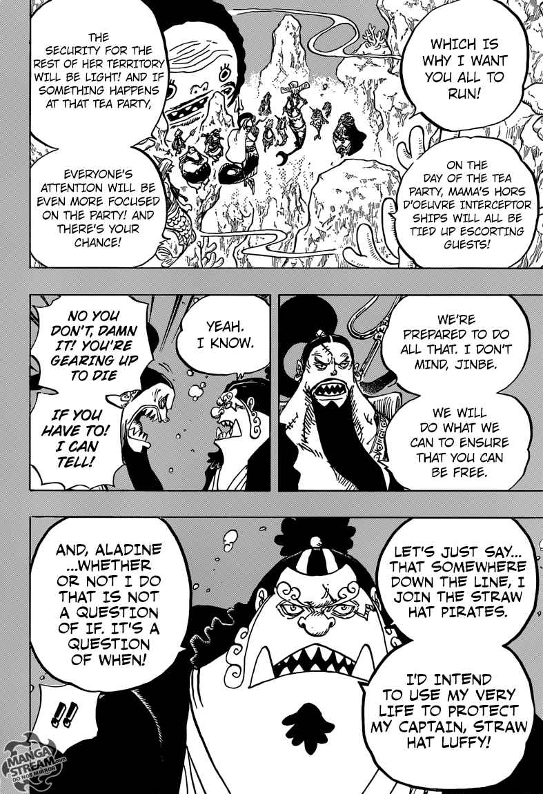 One Piece Chapter 860 page 4 - Chapter 860: 10:00 Opening of the Banquet