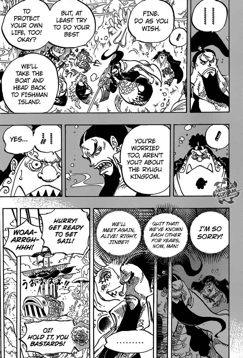 One Piece Chapter 860 page 5 - Chapter 860: 10:00 Opening of the Banquet
