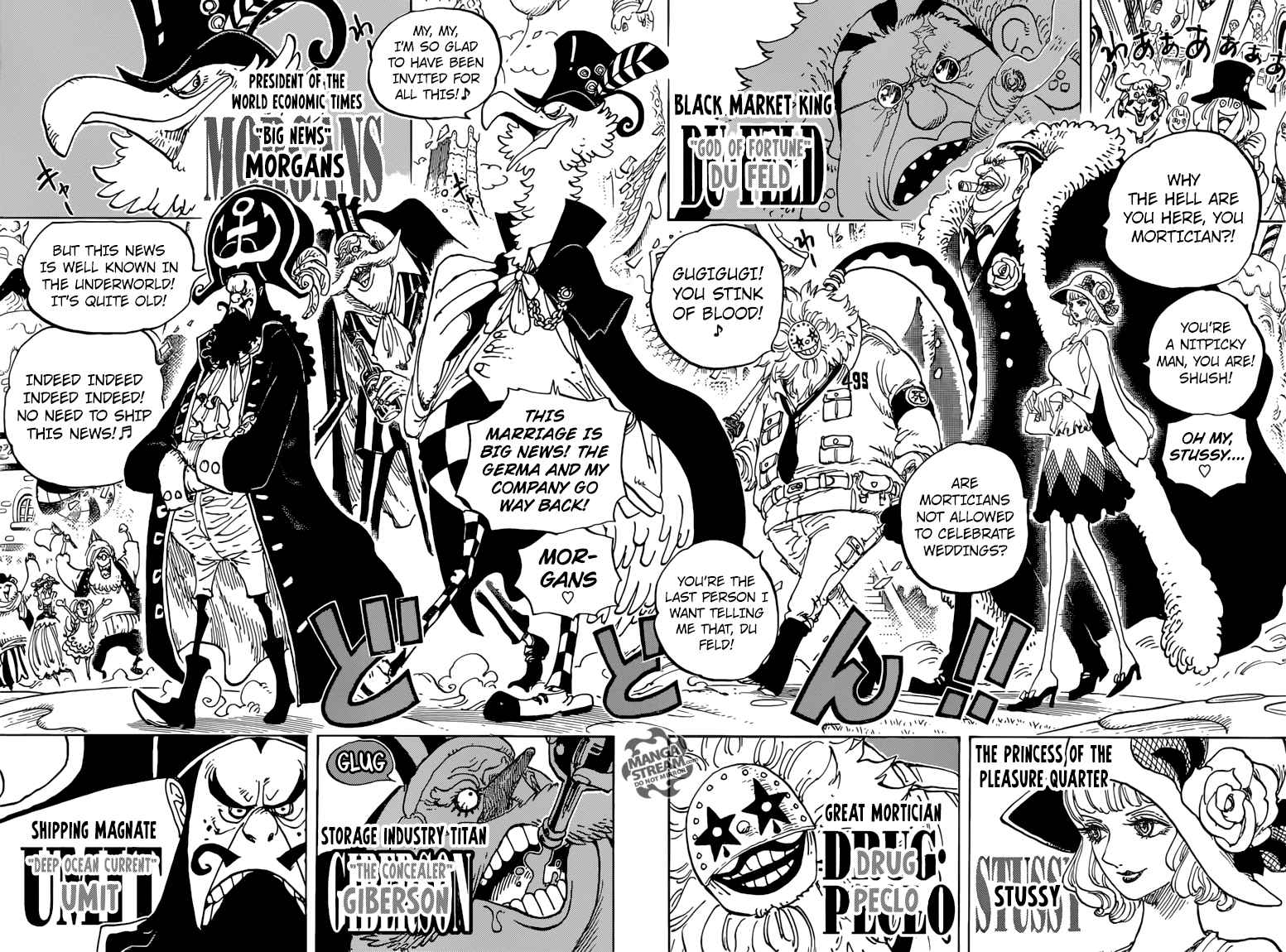 One Piece Chapter 860 page 7 - Chapter 860: 10:00 Opening of the Banquet