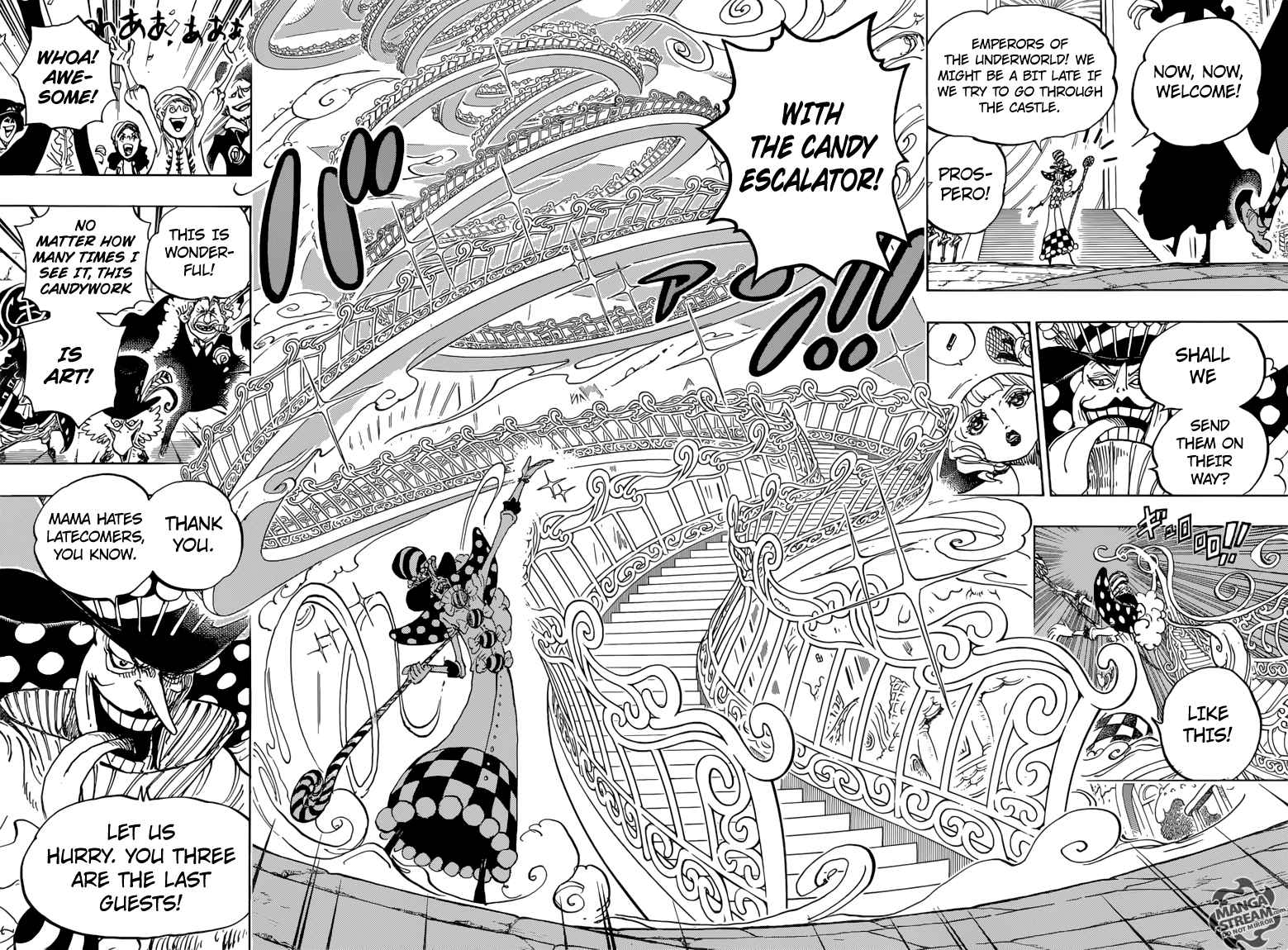 One Piece Chapter 860 page 8 - Chapter 860: 10:00 Opening of the Banquet