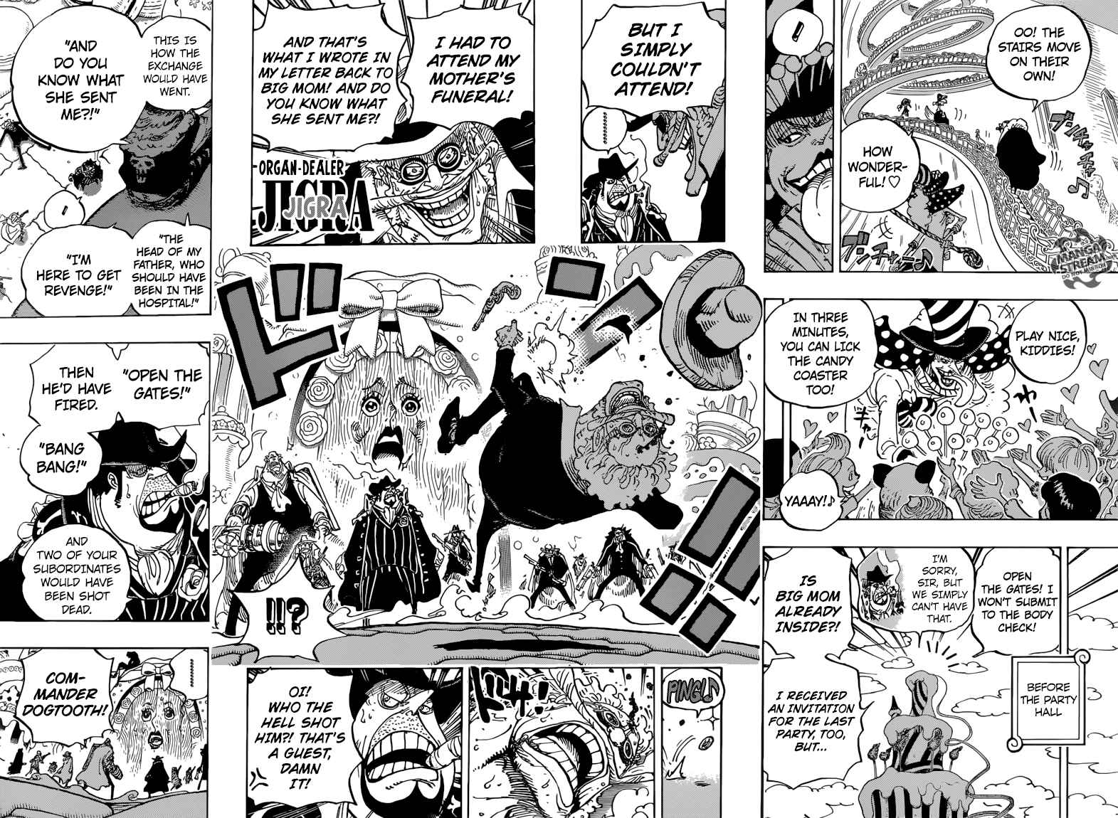 One Piece Chapter 860 page 9 - Chapter 860: 10:00 Opening of the Banquet