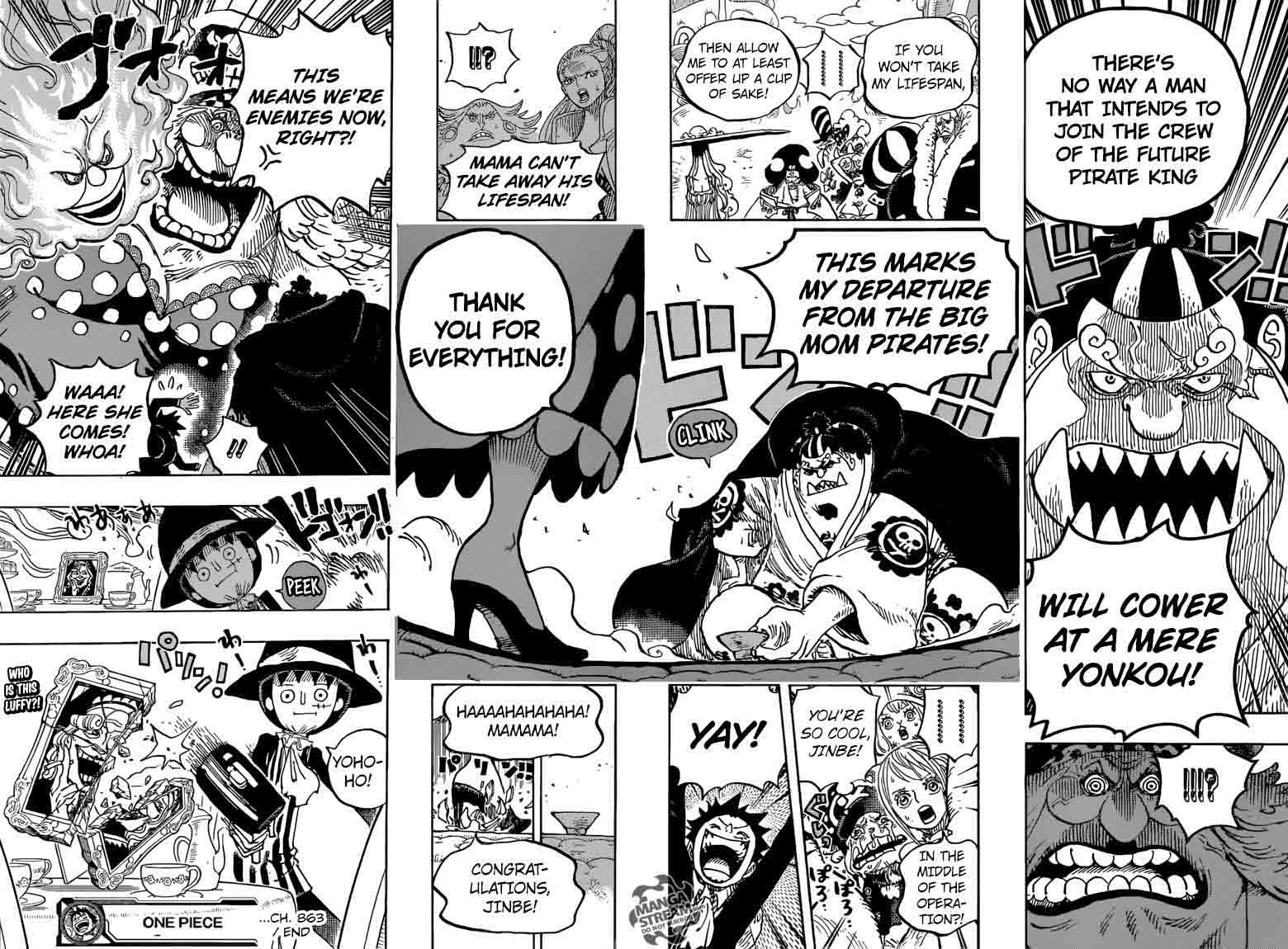 One Piece Chapter 863 page 19 - Chapter 863: The Honorable