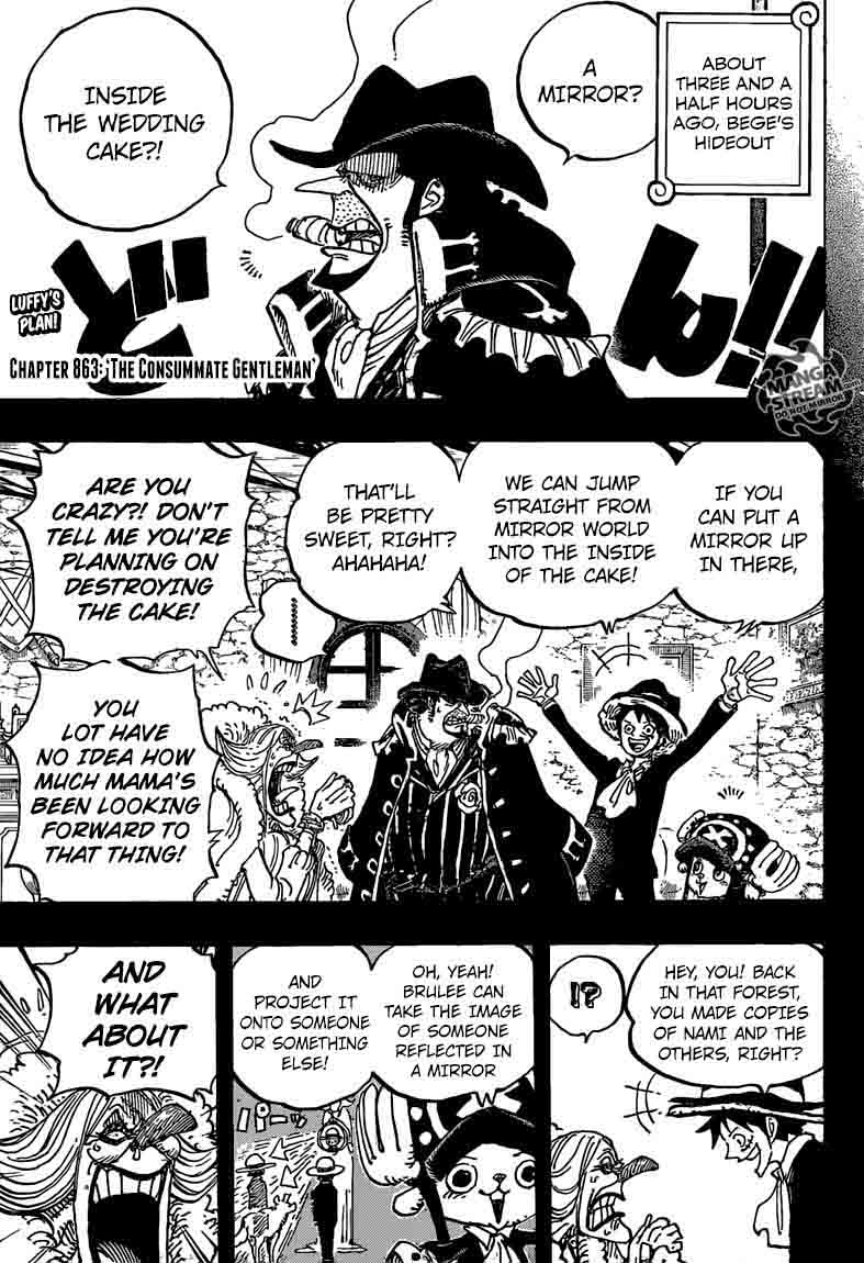 One Piece Chapter 863 page 4 - Chapter 863: The Honorable