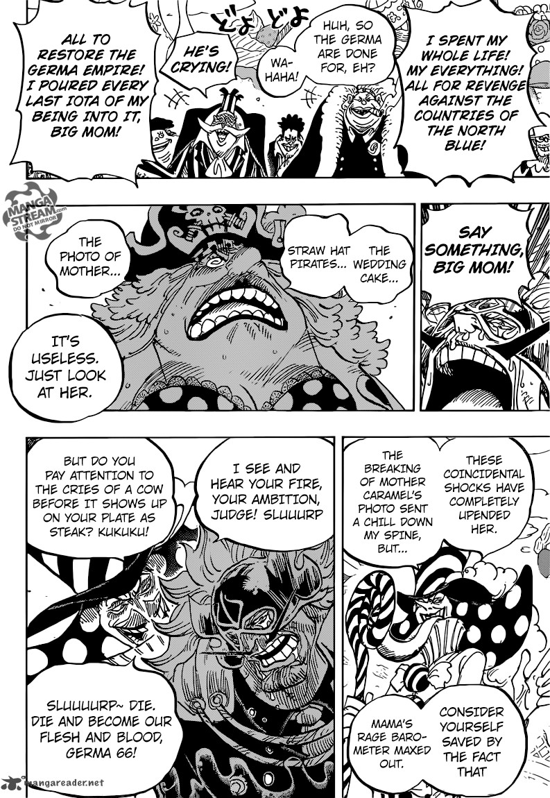 One Piece Chapter 864 page 13 - Chapter 864: The Vinsmoke Massacre Plot