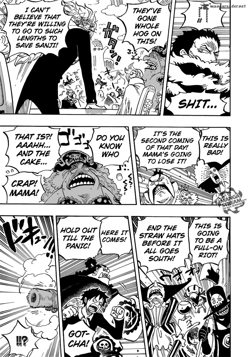 One Piece Chapter 864 page 5 - Chapter 864: The Vinsmoke Massacre Plot