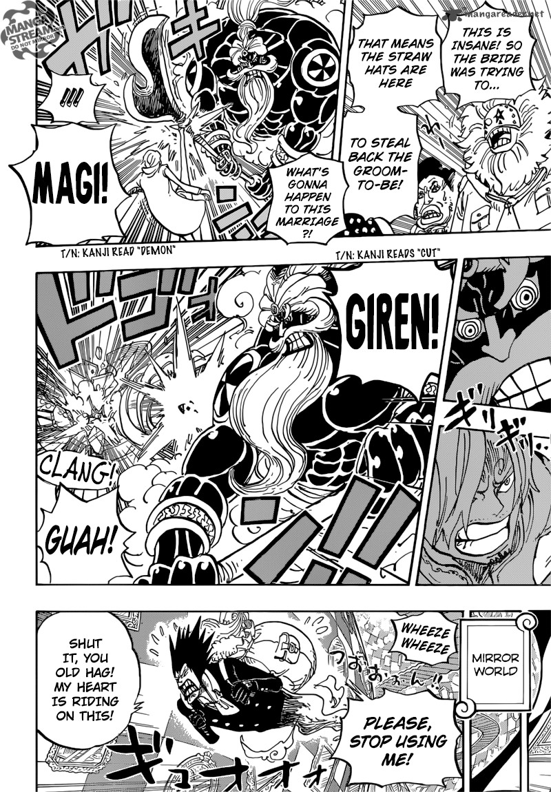 One Piece Chapter 864 page 8 - Chapter 864: The Vinsmoke Massacre Plot