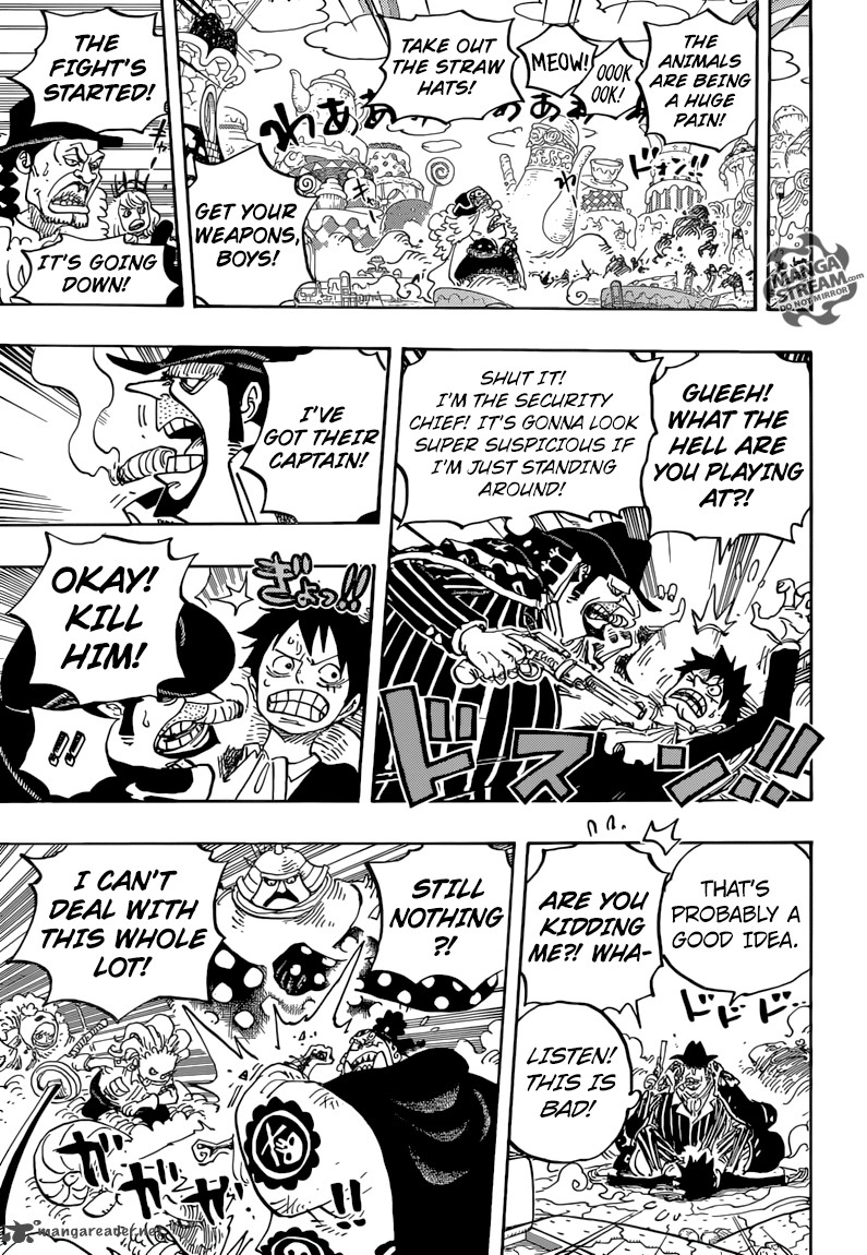 One Piece Chapter 864 page 9 - Chapter 864: The Vinsmoke Massacre Plot