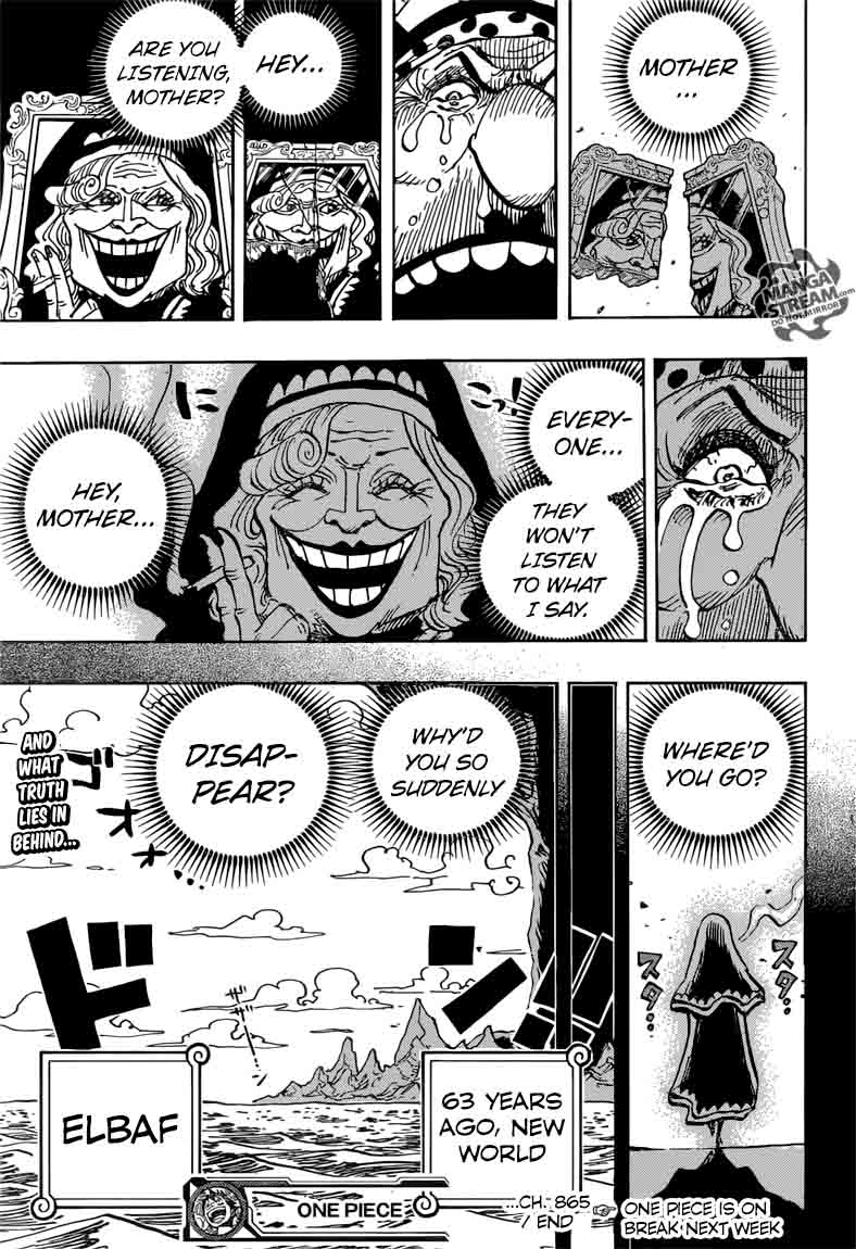 One Piece Chapter 865 page 16 - Chapter 865: Hey, Mother