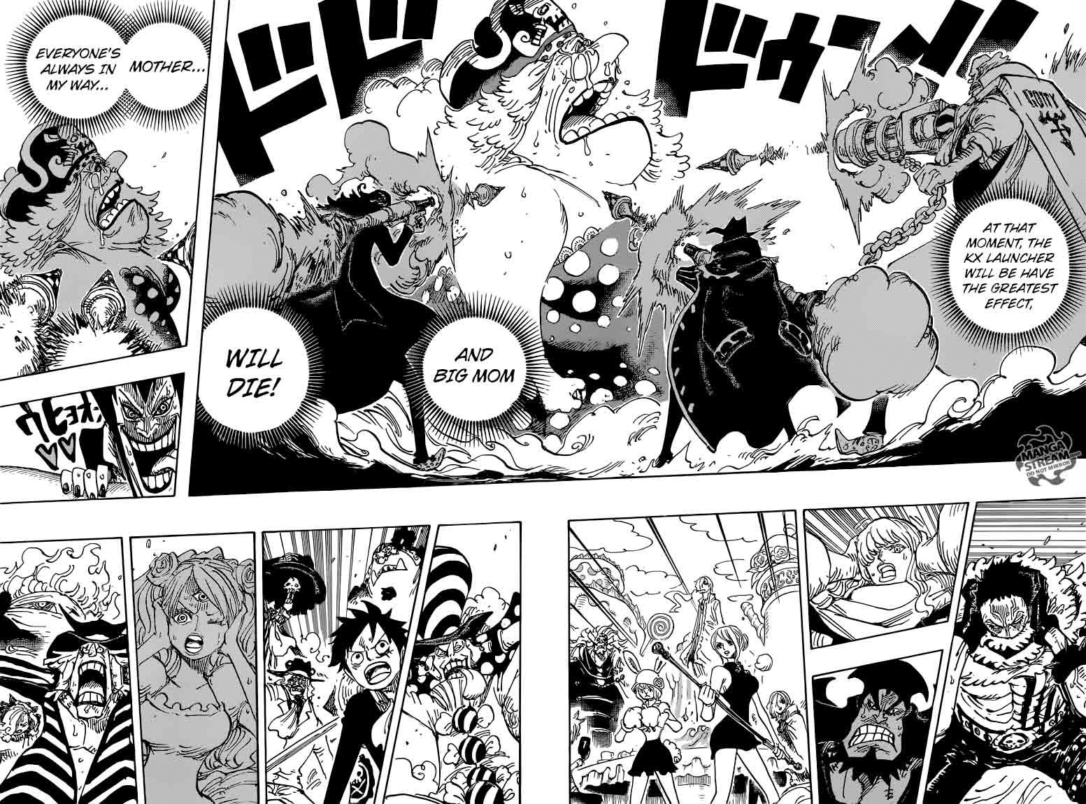 One Piece Chapter 868 page 6 - Chapter 868: KX Launcher