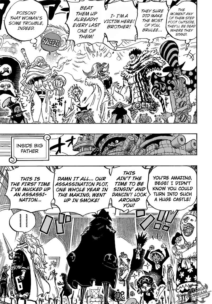 One Piece manga, chapter 869, page 16 of 20