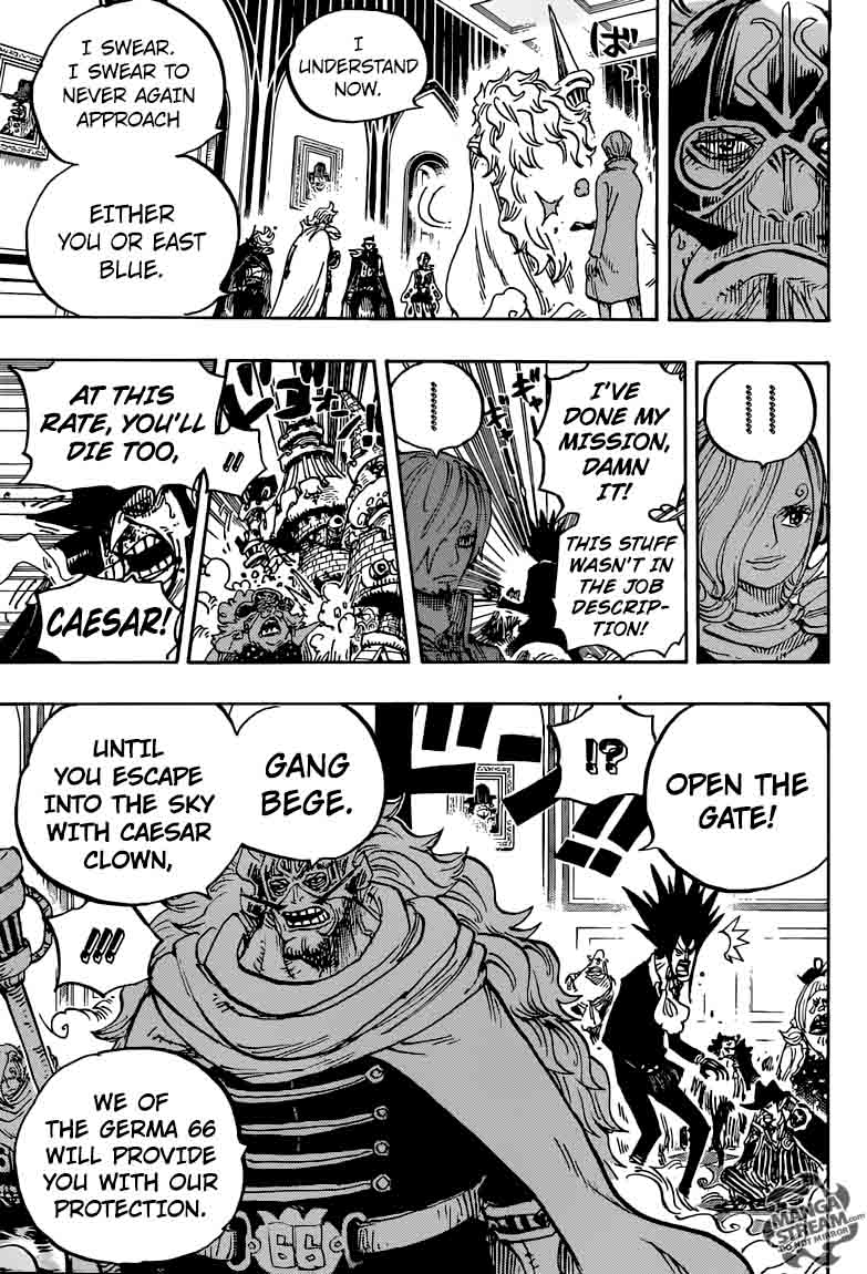 One Piece Chapter 870 page 11 - Chapter 870: Parting