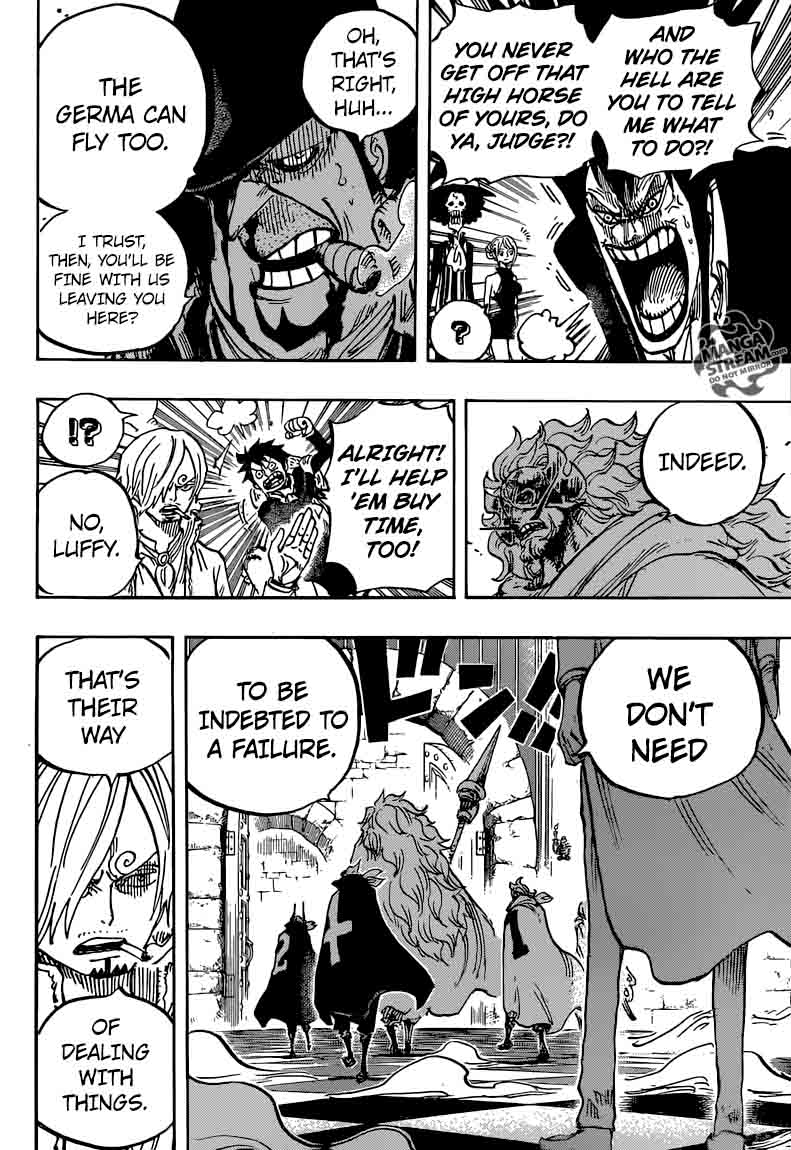 One Piece Chapter 870 page 12 - Chapter 870: Parting