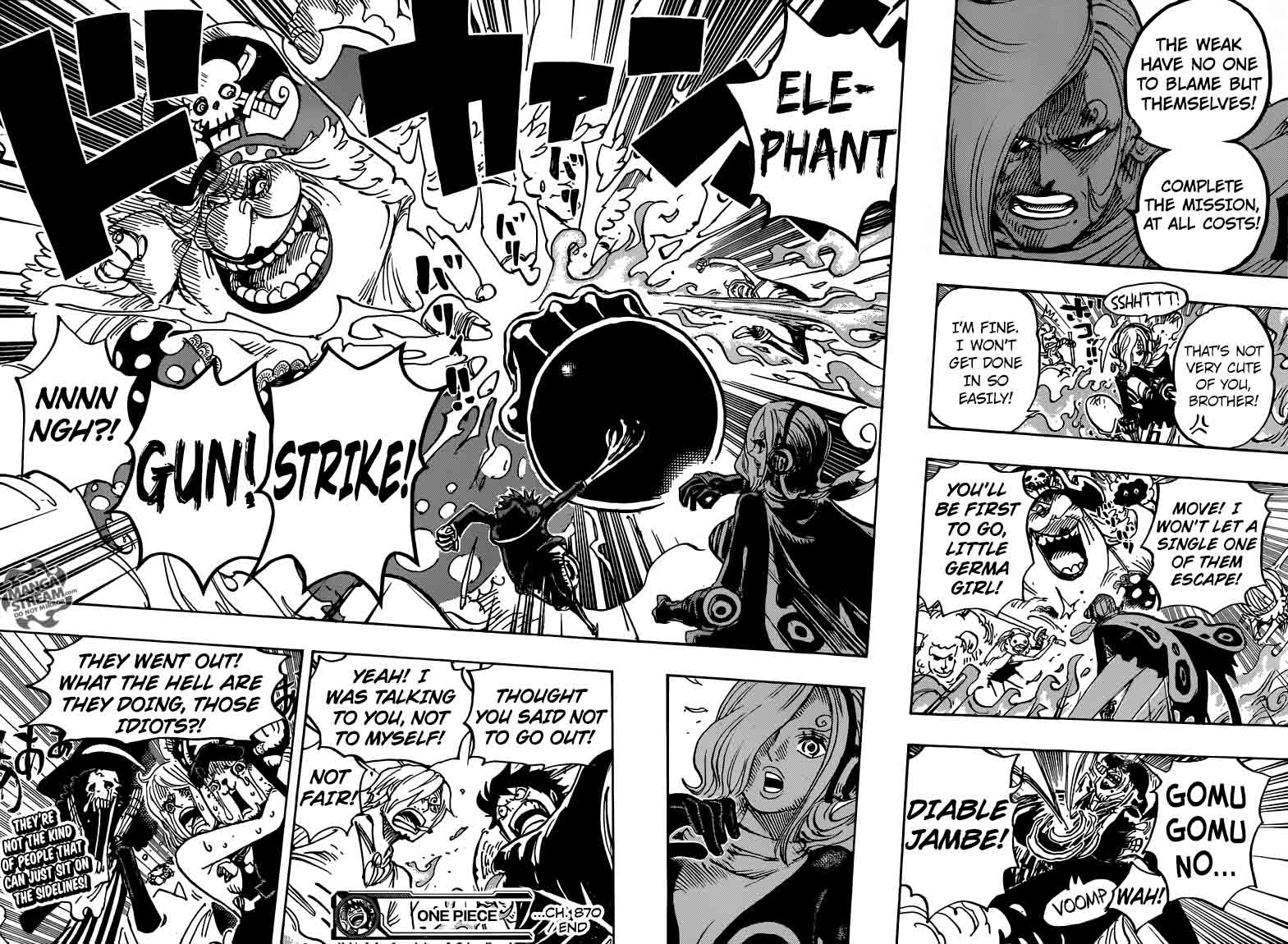 One Piece Chapter 870 page 16 - Chapter 870: Parting