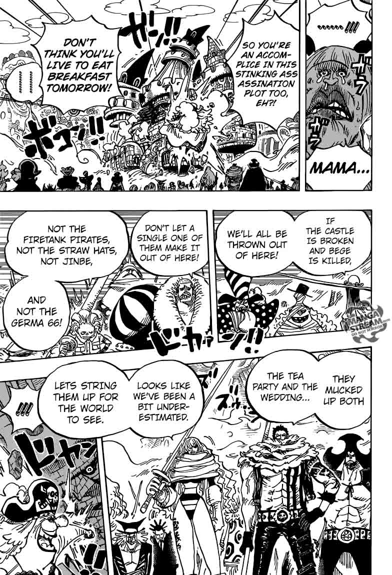 One Piece Chapter 870 page 3 - Chapter 870: Parting