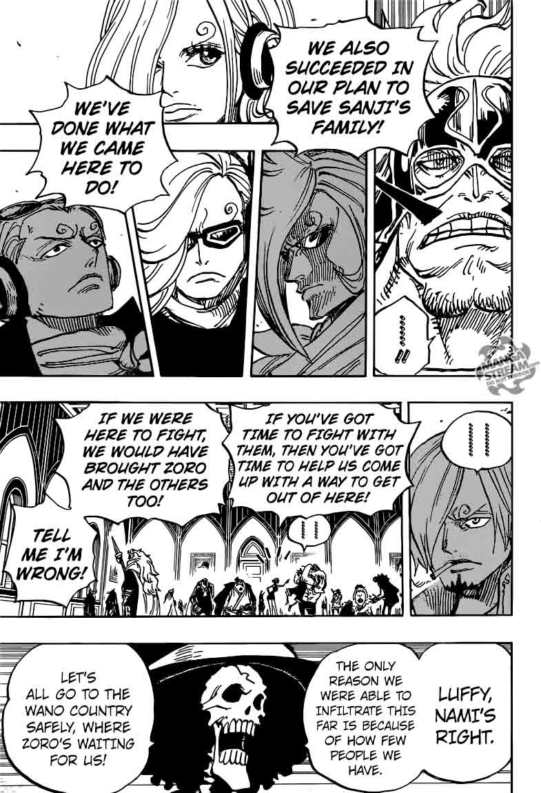 One Piece Chapter 870 page 5 - Chapter 870: Parting