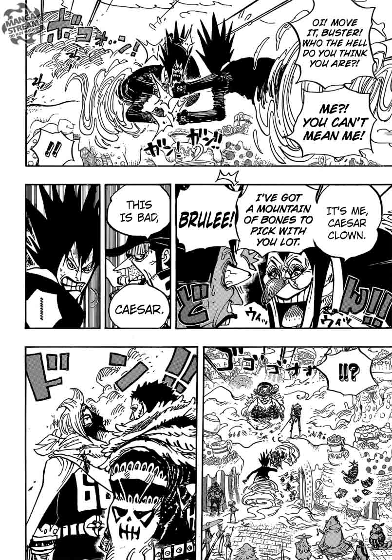One Piece Chapter 871 page 14 - Chapter 871: You Can Do It, Caesar!!