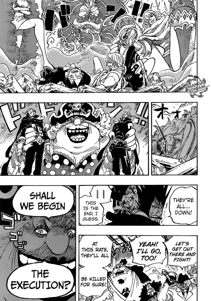 One Piece Chapter 871 page 15 - Chapter 871: You Can Do It, Caesar!!