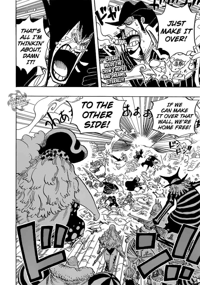 One Piece Chapter 871 page 2 - Chapter 871: You Can Do It, Caesar!!