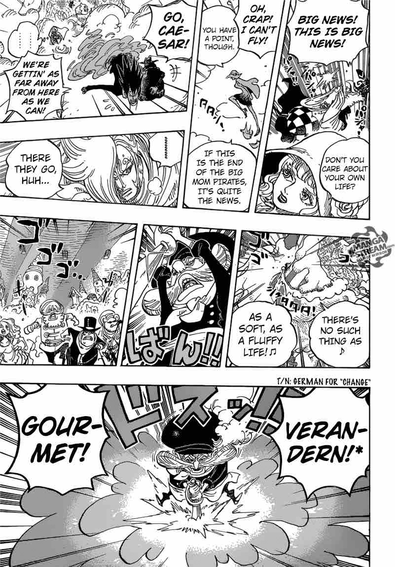 One Piece Chapter 872 page 12 - Chapter 872: Thick and Fluffy