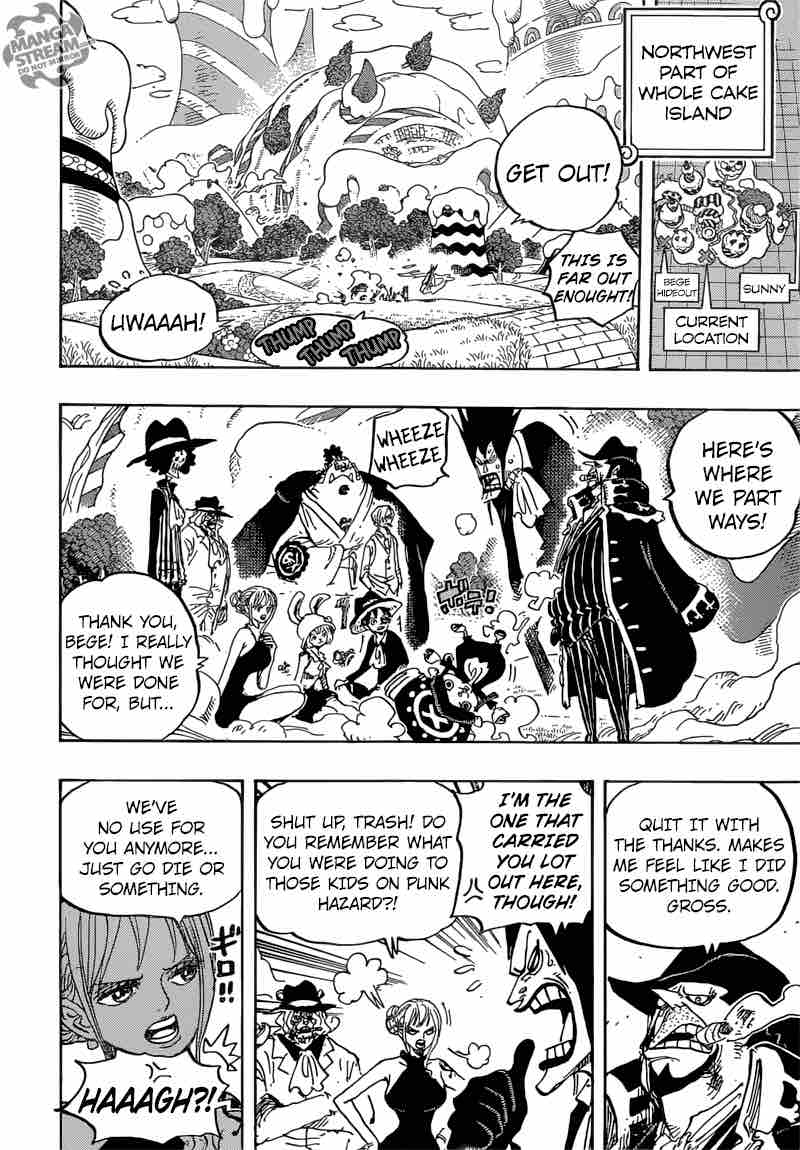 One Piece Chapter 872 page 16 - Chapter 872: Thick and Fluffy