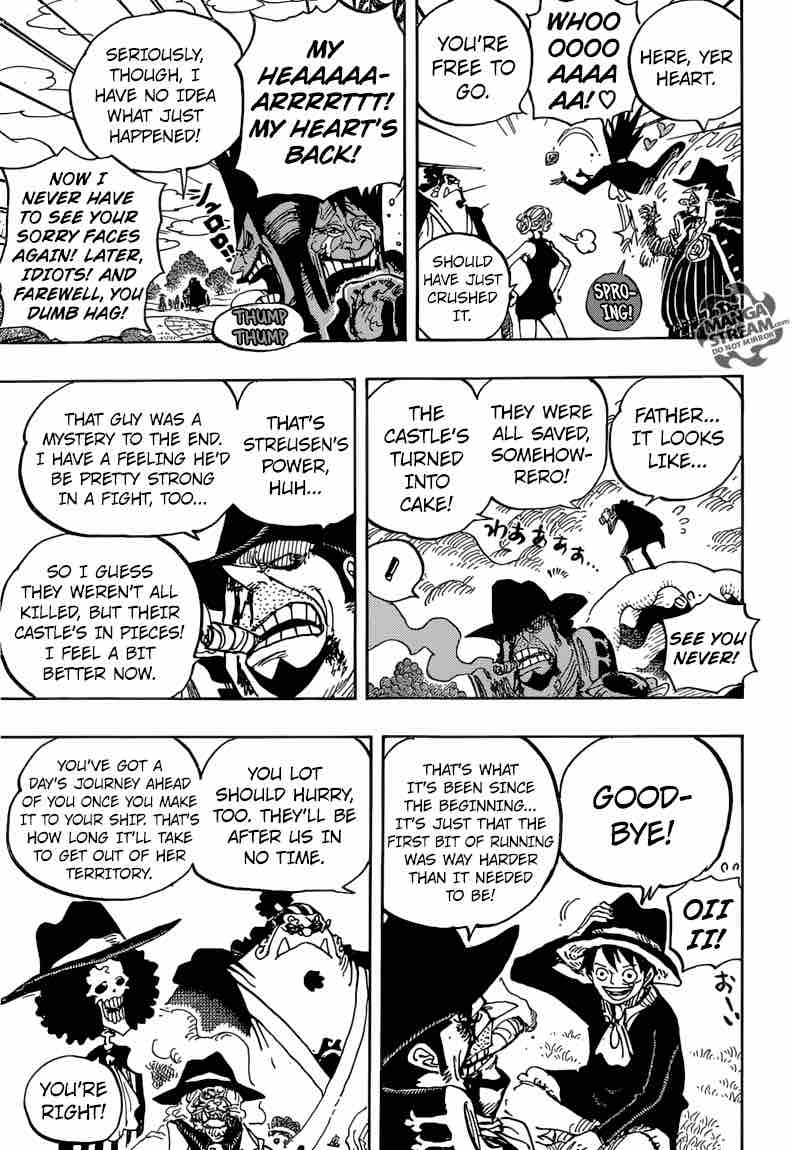 One Piece Chapter 872 page 17 - Chapter 872: Thick and Fluffy