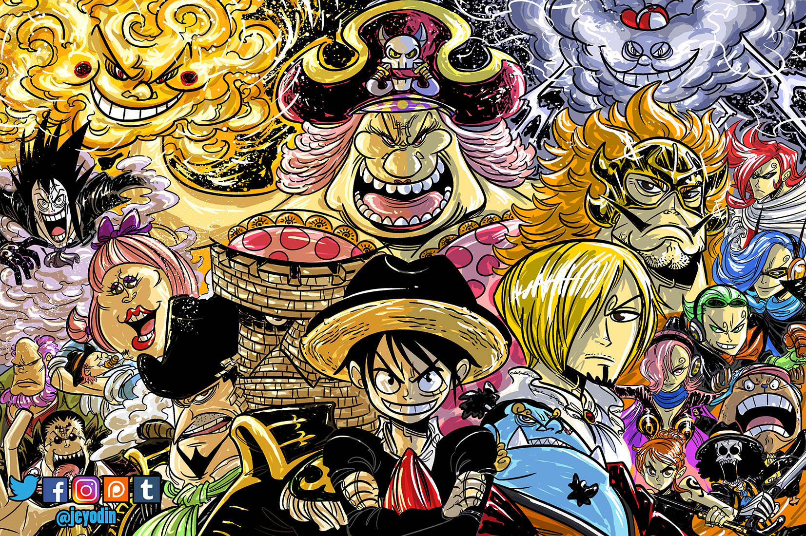 One Piece Chapter 872 page 3 - Chapter 872: Thick and Fluffy