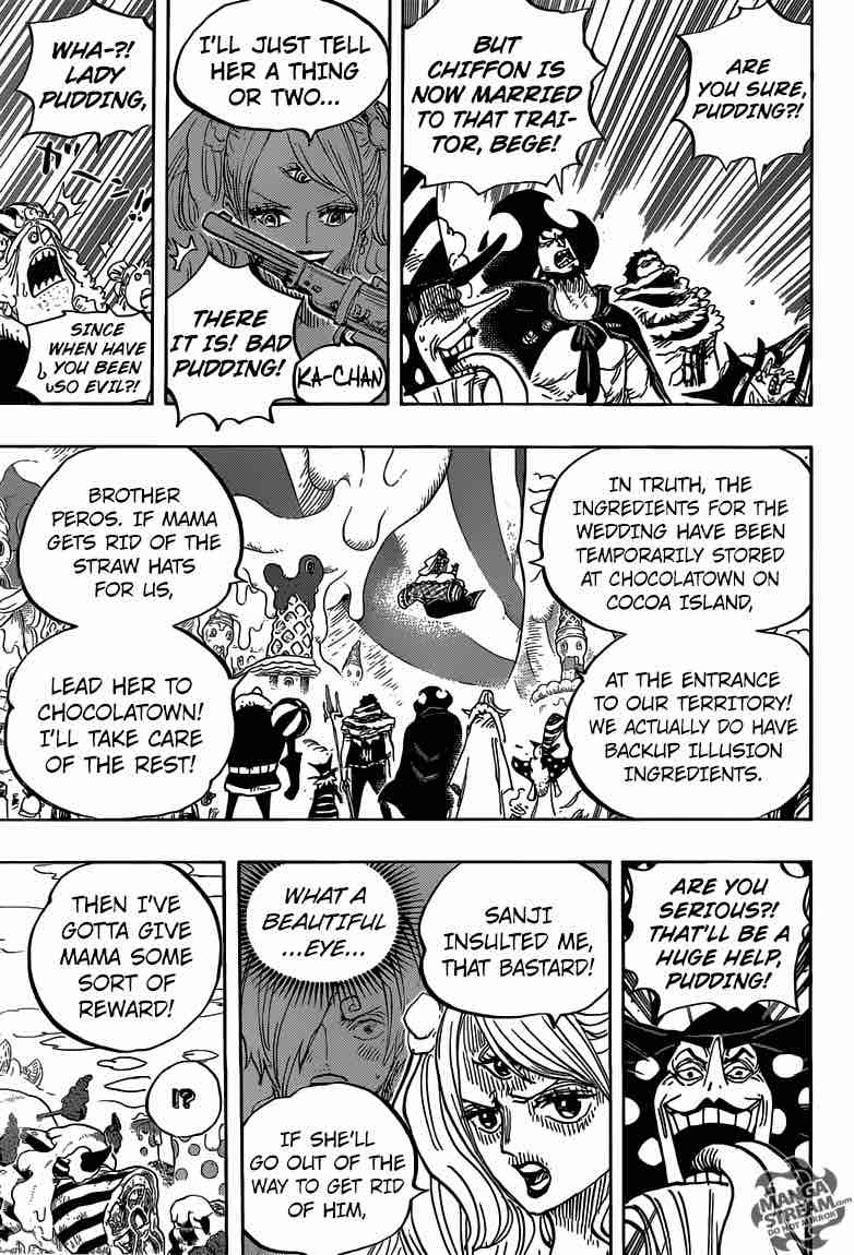 One Piece Chapter 873 page 12 - Chapter 873: Trapped Like Sweets in a Cage