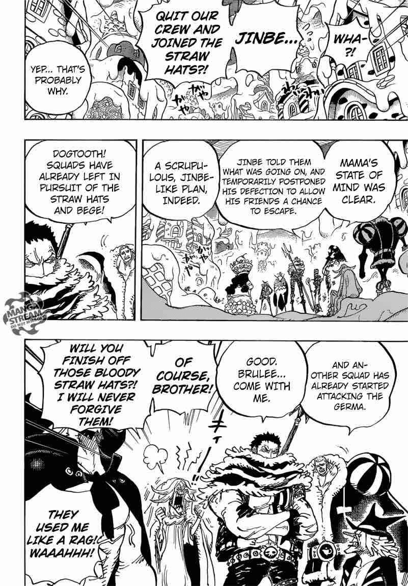 One Piece Chapter 873 page 4 - Chapter 873: Trapped Like Sweets in a Cage