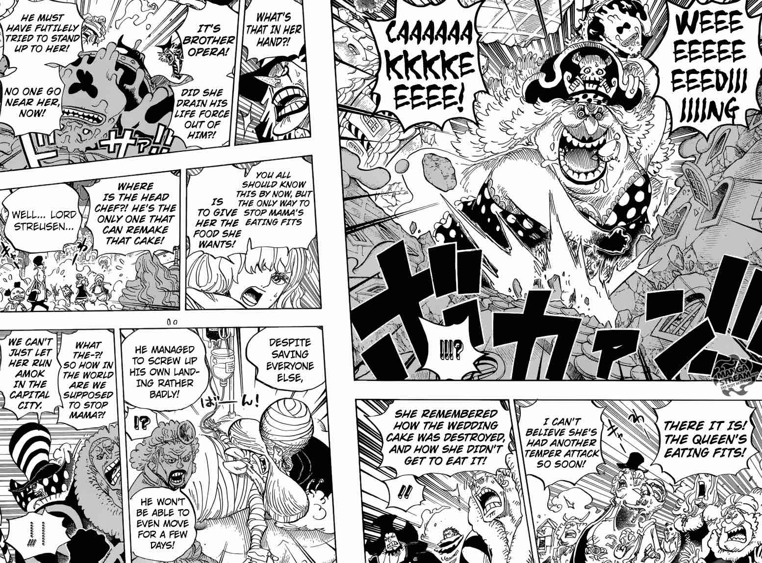 One Piece Chapter 873 page 6 - Chapter 873: Trapped Like Sweets in a Cage