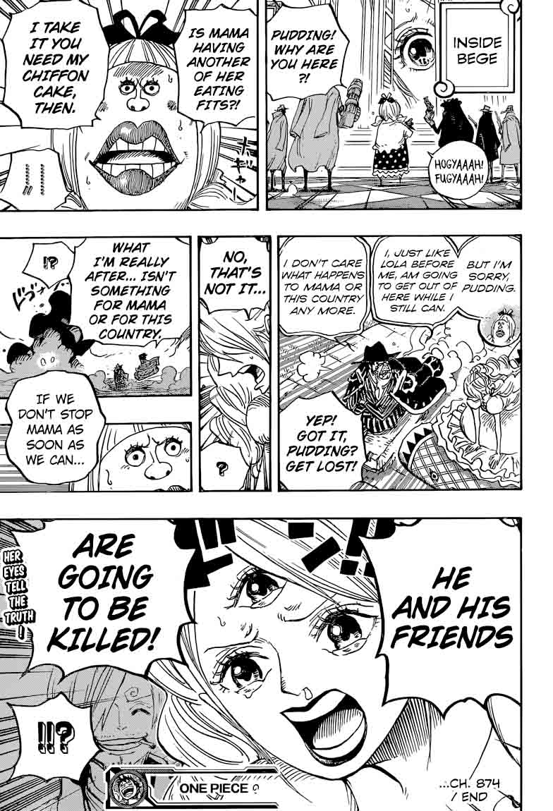 One Piece Chapter 874 page 17 - Chapter 874: Be My Servant