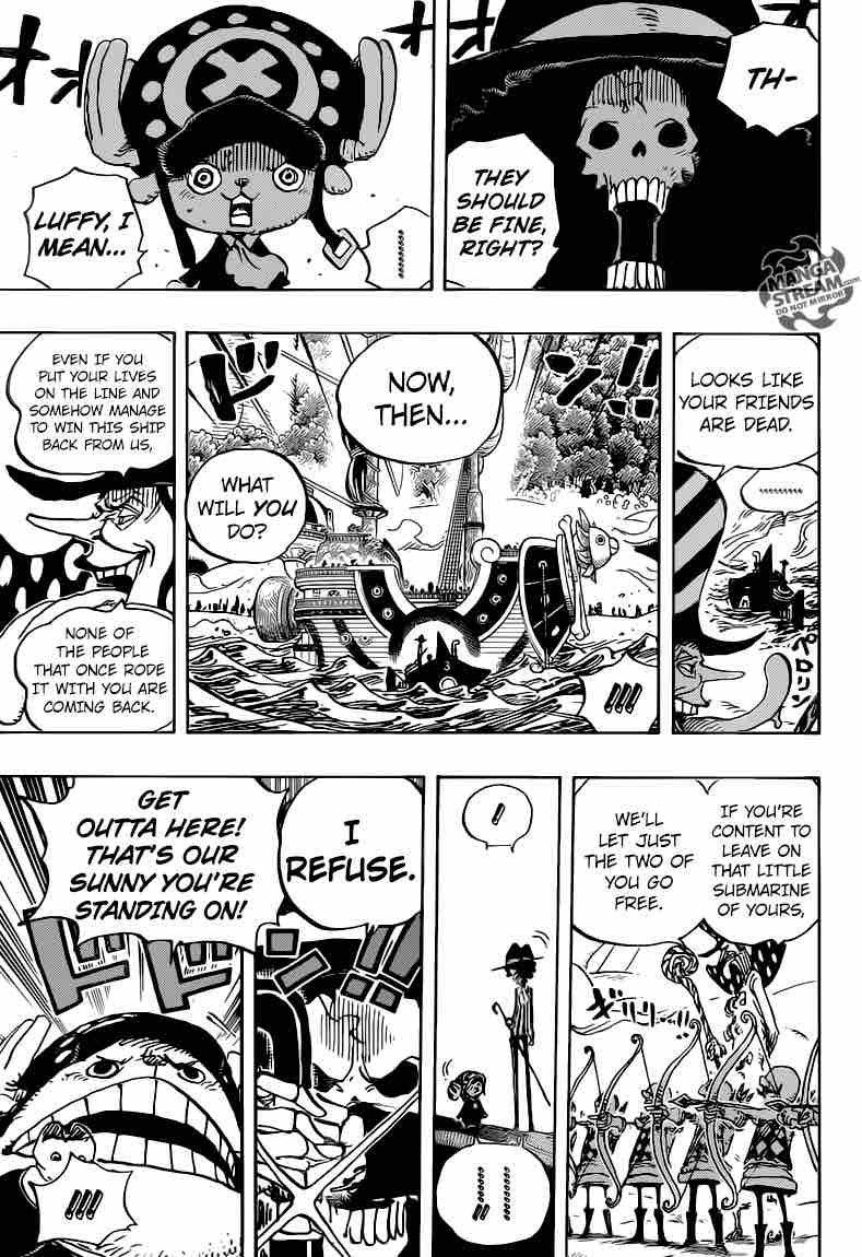 One Piece Chapter 875 page 15 - Chapter 875: A Woman's Honor