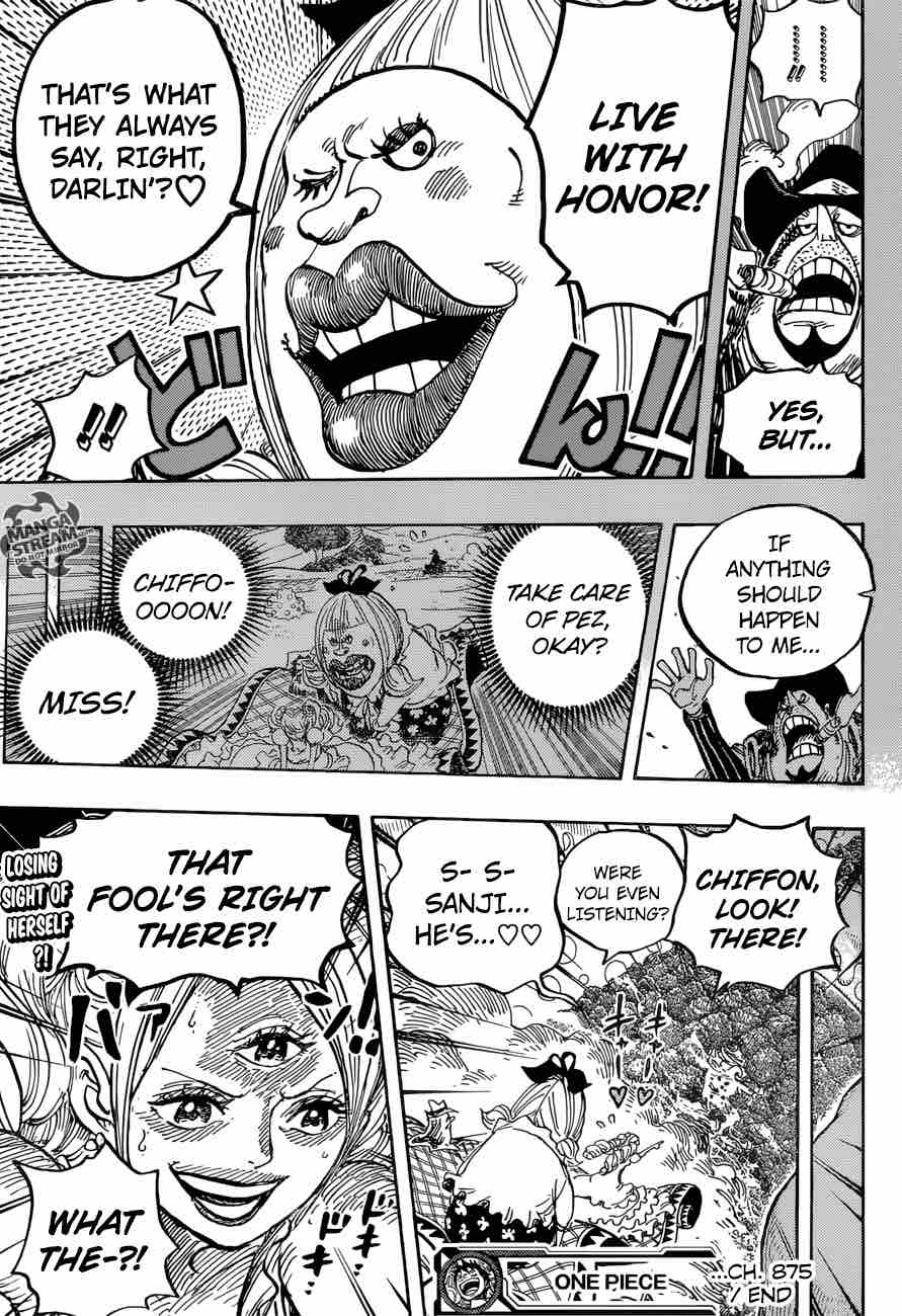 One Piece Chapter 875 page 17 - Chapter 875: A Woman's Honor