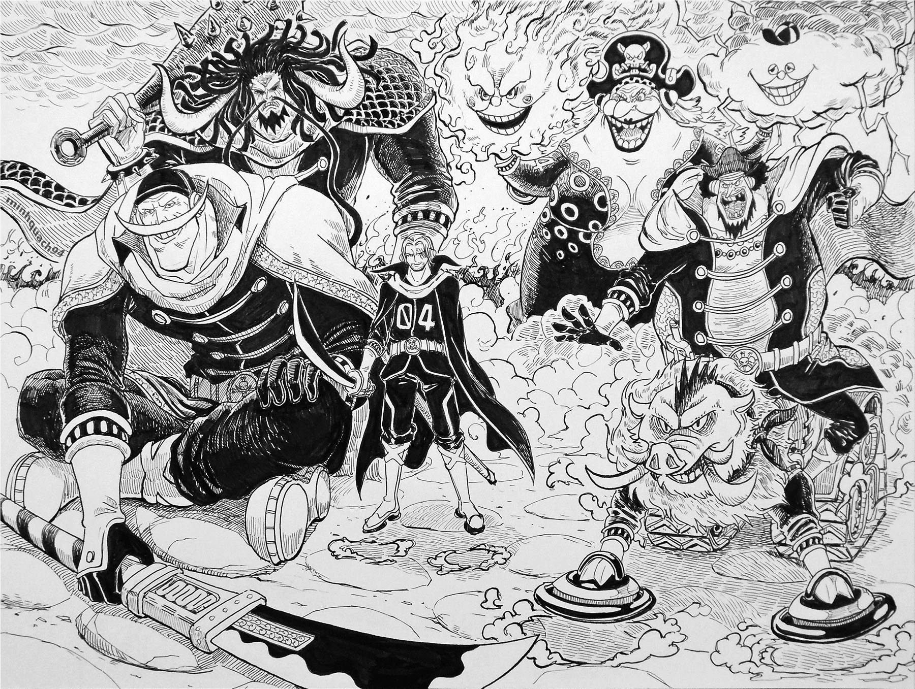 One Piece Chapter 875 page 2 - Chapter 875: A Woman's Honor
