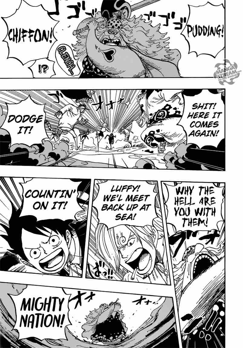 One Piece Chapter 876 page 10 - Chapter 876: Pudding Coincidentally Appears!!