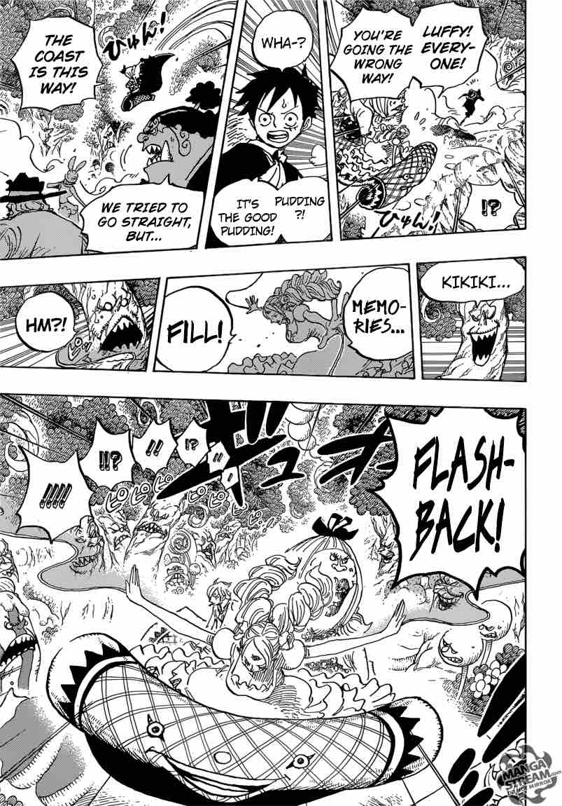 One Piece Chapter 876 page 12 - Chapter 876: Pudding Coincidentally Appears!!