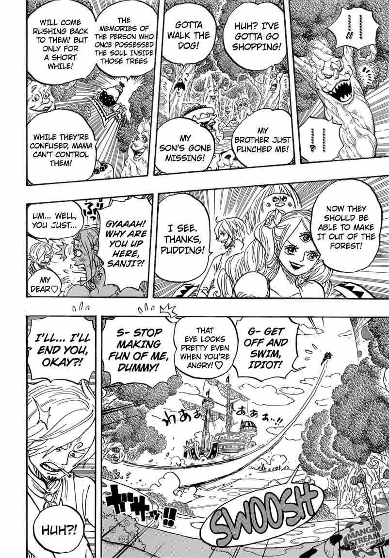 One Piece Chapter 876 page 13 - Chapter 876: Pudding Coincidentally Appears!!