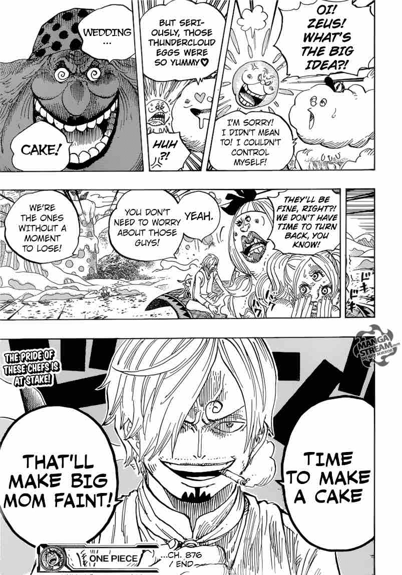 One Piece Chapter 876 page 16 - Chapter 876: Pudding Coincidentally Appears!!