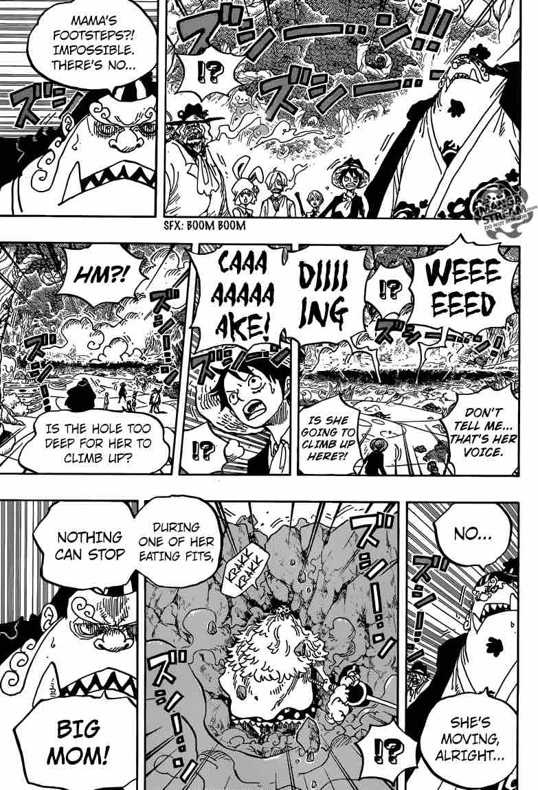 One Piece Chapter 876 page 3 - Chapter 876: Pudding Coincidentally Appears!!