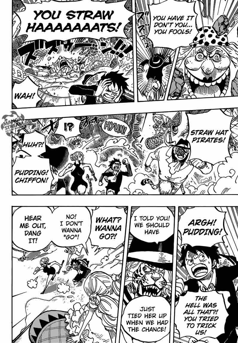 One Piece Chapter 876 page 5 - Chapter 876: Pudding Coincidentally Appears!!