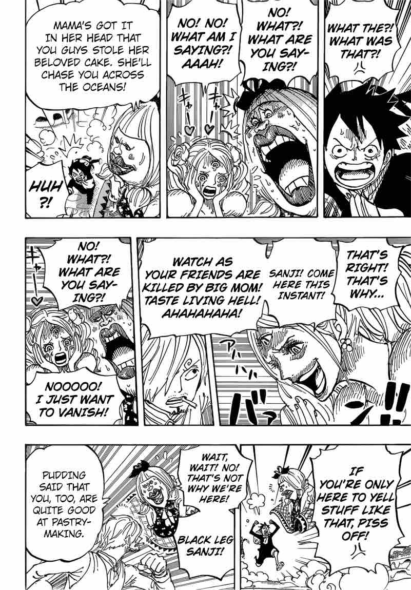 One Piece Chapter 876 page 7 - Chapter 876: Pudding Coincidentally Appears!!