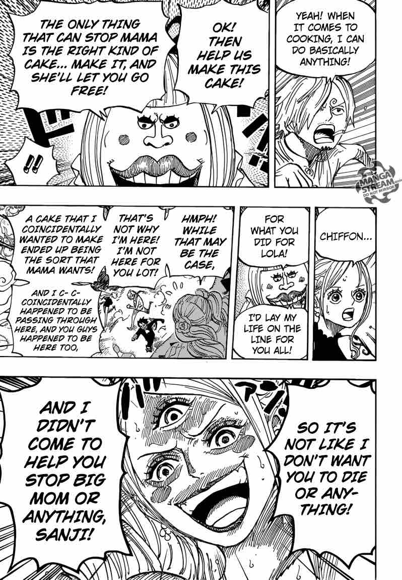 One Piece Chapter 876 page 8 - Chapter 876: Pudding Coincidentally Appears!!