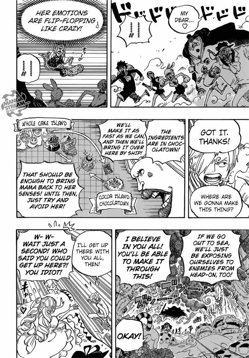One Piece Chapter 876 page 9 - Chapter 876: Pudding Coincidentally Appears!!
